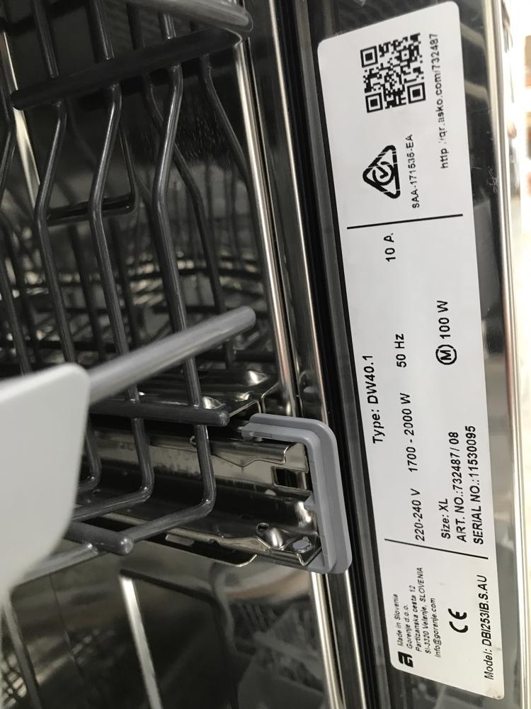 Dishwashers / 82cm Dishwasher BI Classic S/Steel DBI253IB.S.AU ASKO